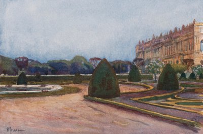 Parterre meridionale, Versailles da Rene Binet